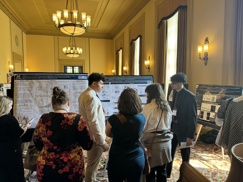 Poster session at the MiSfN 2024 conference